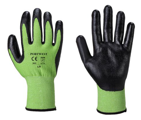 A645 Green Cut 5 - Nitrile Foam  A645 Green Cut 5 - Nitrile Foam